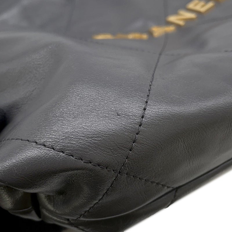 シャネル リュック シャネル22 スモール シャイニーカーフスキン AS3859 CHANEL バックパック