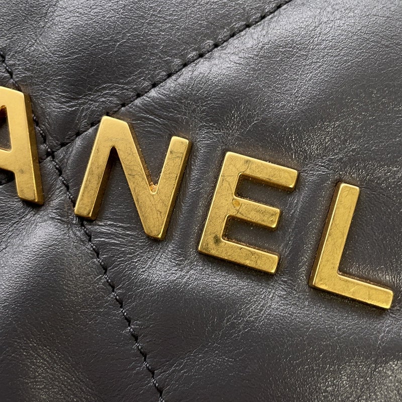 シャネル リュック シャネル22 スモール シャイニーカーフスキン AS3859 CHANEL バックパック
