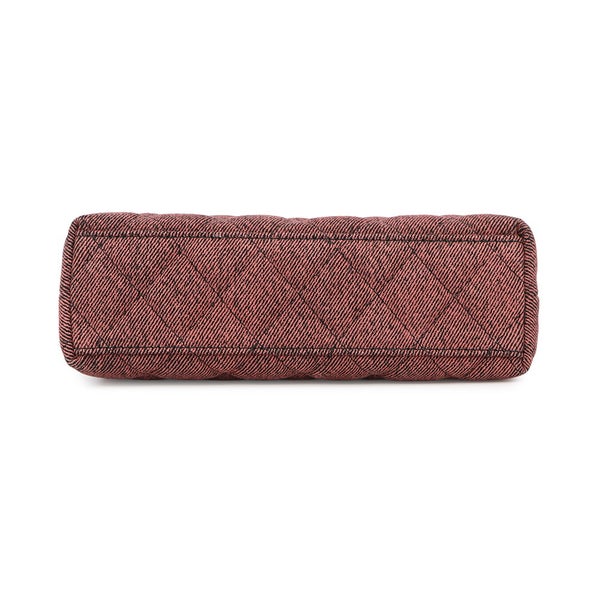 シャネル ハンドバッグ マトラッセ ココマーク ミニショッピングバッグ ウォッシュドデニム AS4416 CHANEL 2way 黒