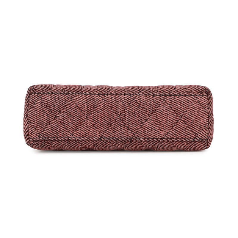 シャネル ハンドバッグ マトラッセ ココマーク ミニショッピングバッグ ウォッシュドデニム AS4416 CHANEL 2way 黒