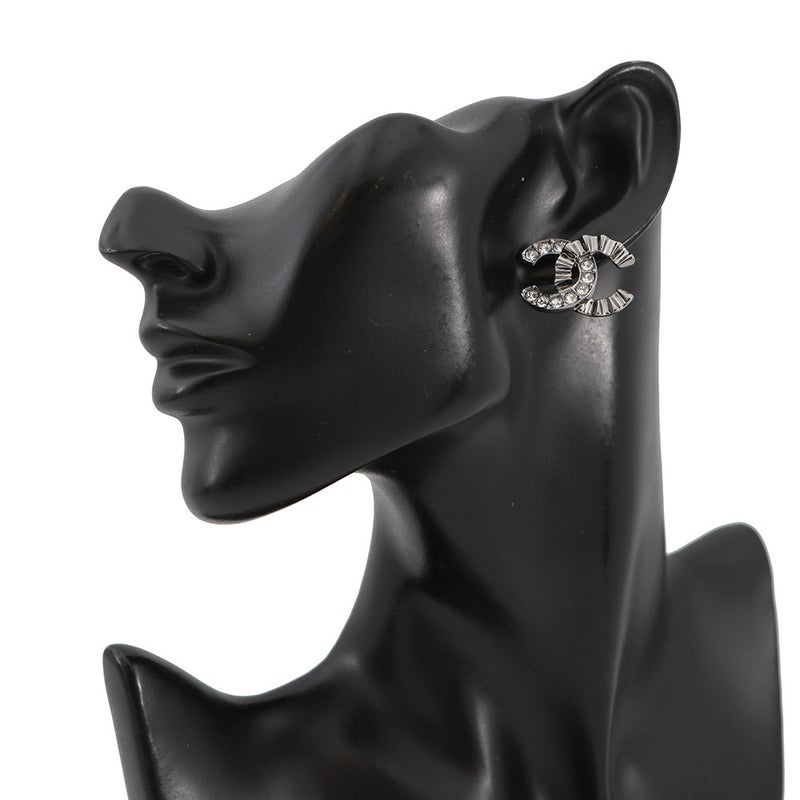 シャネル ピアス ココマーク ラインストーン B26 V CHANEL アクセサリー
