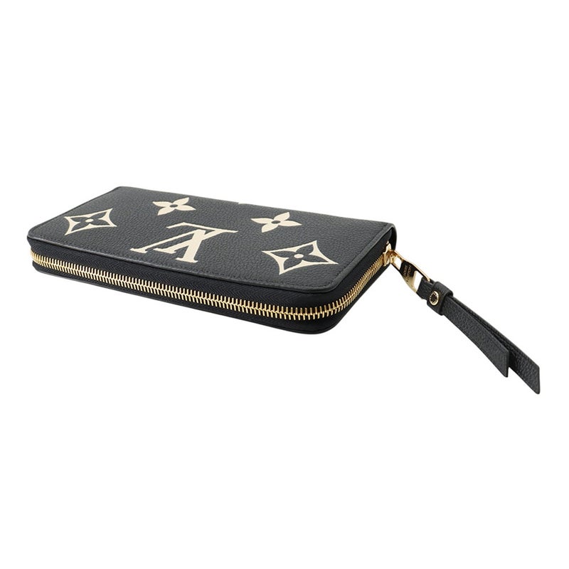 ルイヴィトン 長財布 モノグラム・アンプラント ジッピー・ウォレット M80481 LOUIS VUITTON 黒 ブラック ラウンドファスナー