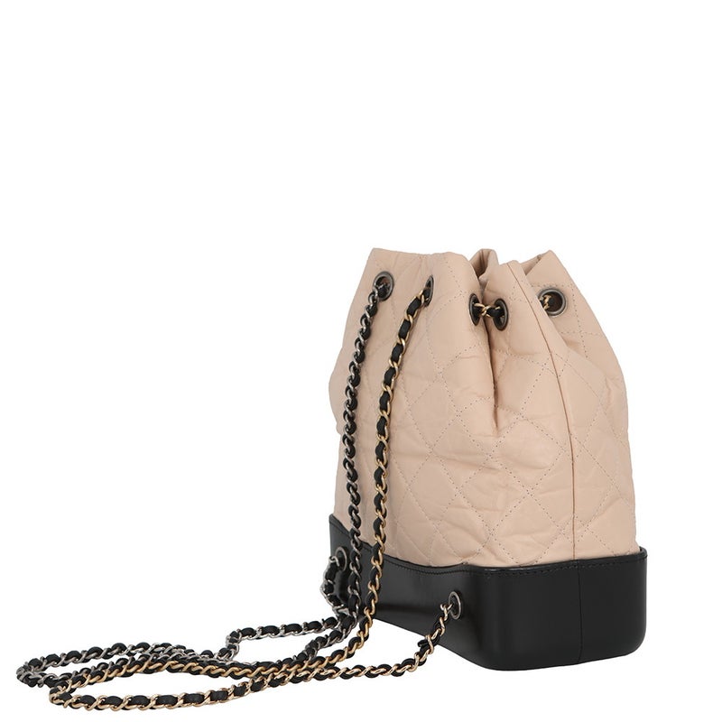 シャネル リュック ガブリエル ドゥ シャネル スモール ココマーク マトラッセ エイジドカーフスキン A94485 CHANEL 黒