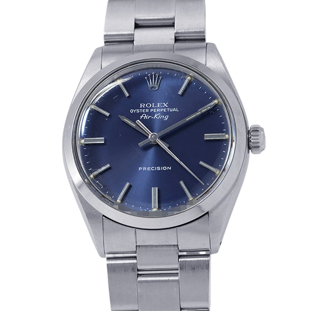 ロレックス エアキング 76番 5500 ROLEX 腕時計 ブルー文字盤 | 中古
