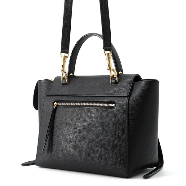セリーヌ ハンドバッグ ベルトバッグ マイクロ 189153 CELINE バッグ 2wayショルダーバッグ 黒