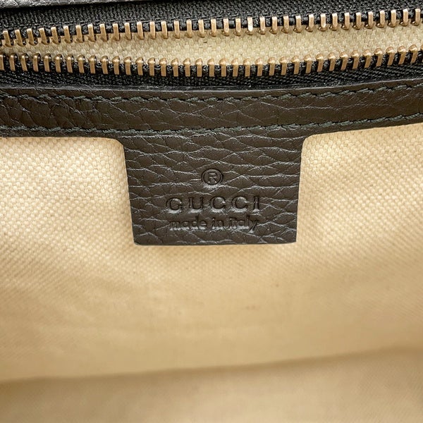 グッチ ハンドバッグ GGマーモント レザー 739076 GUCCI バッグ 2way 黒