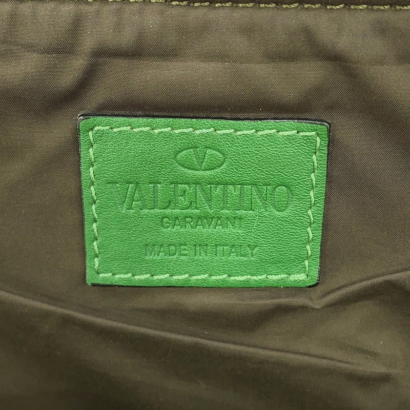 ヴァレンティノ リュック ロックスタッズ カモフラージュ バックパック ナイロン VALENTINO