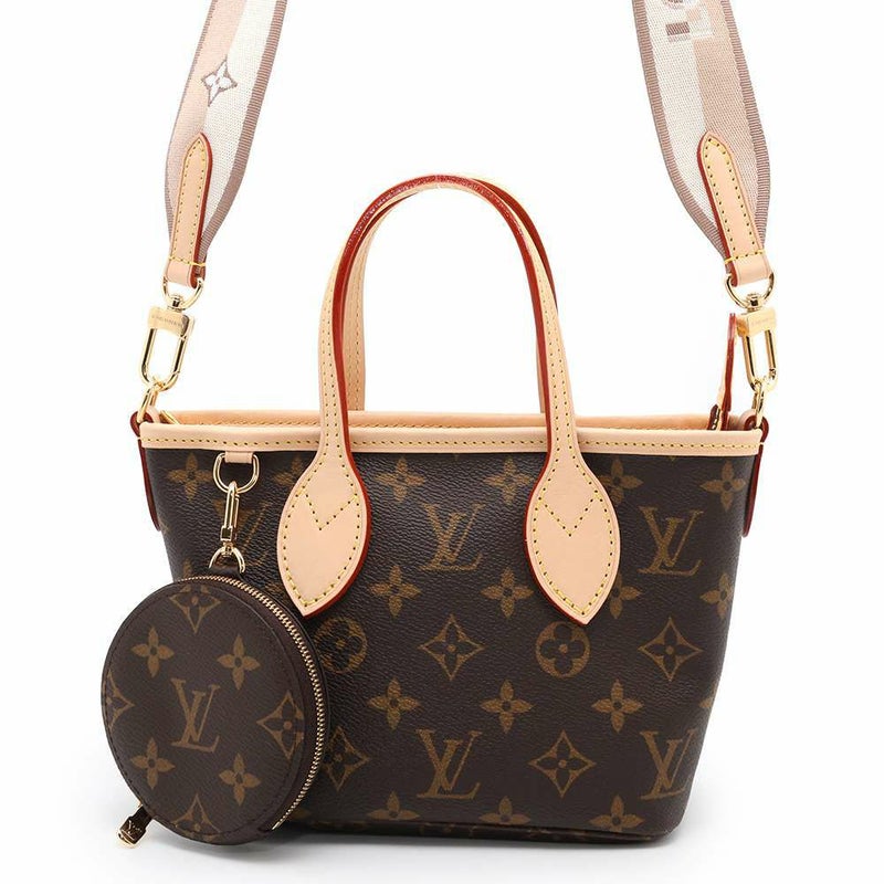 新品 ルイヴィトン トートバッグ モノグラム ネヴァーフル BB M46705 LOUIS VUITTON ベージュ