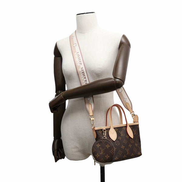 新品 ルイヴィトン トートバッグ モノグラム ネヴァーフル BB M46705 LOUIS VUITTON ベージュ