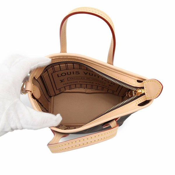 新品 ルイヴィトン トートバッグ モノグラム ネヴァーフル BB M46705 LOUIS VUITTON ベージュ