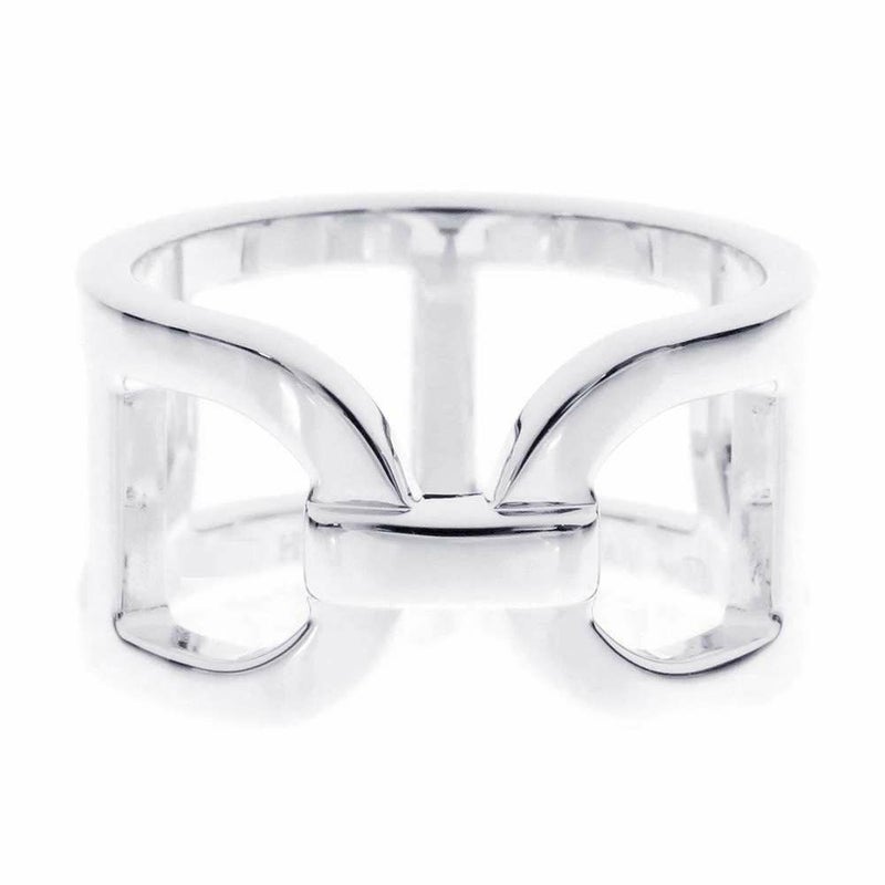 エルメス リング エヴァー シェーヌダンクルMM SV925シルバー リングサイズ52 HERMES ジュエリー 指輪