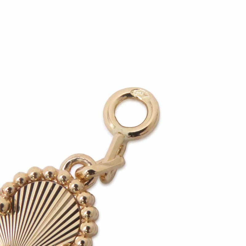 ヴァンクリーフ＆アーペル ブレスレット ヴィンテージ アルハンブラ ブレスレット 5モチーフ ギヨシェ K18YG VCARP3JK00