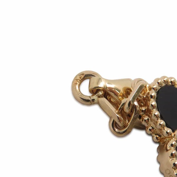 ヴァンクリーフ＆アーペル ブレスレット ヴィンテージ アルハンブラ ブレスレット 5モチーフ オニキス K18YG VCARA41300