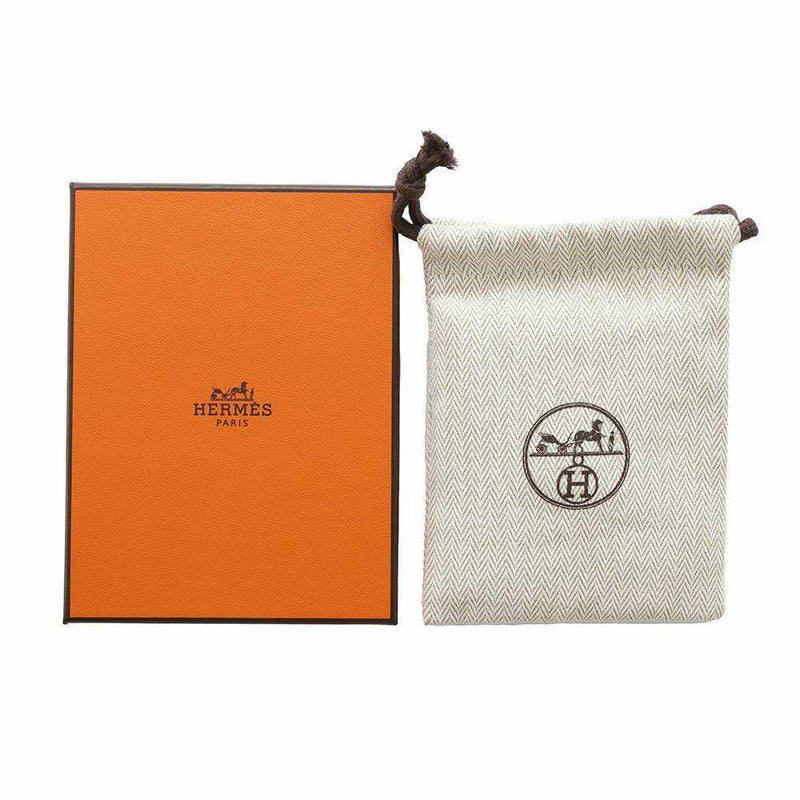 エルメス ネックレス ミニ・ポップアッシュ ホワイト/シルバー金具 HERMES アクセサリー
