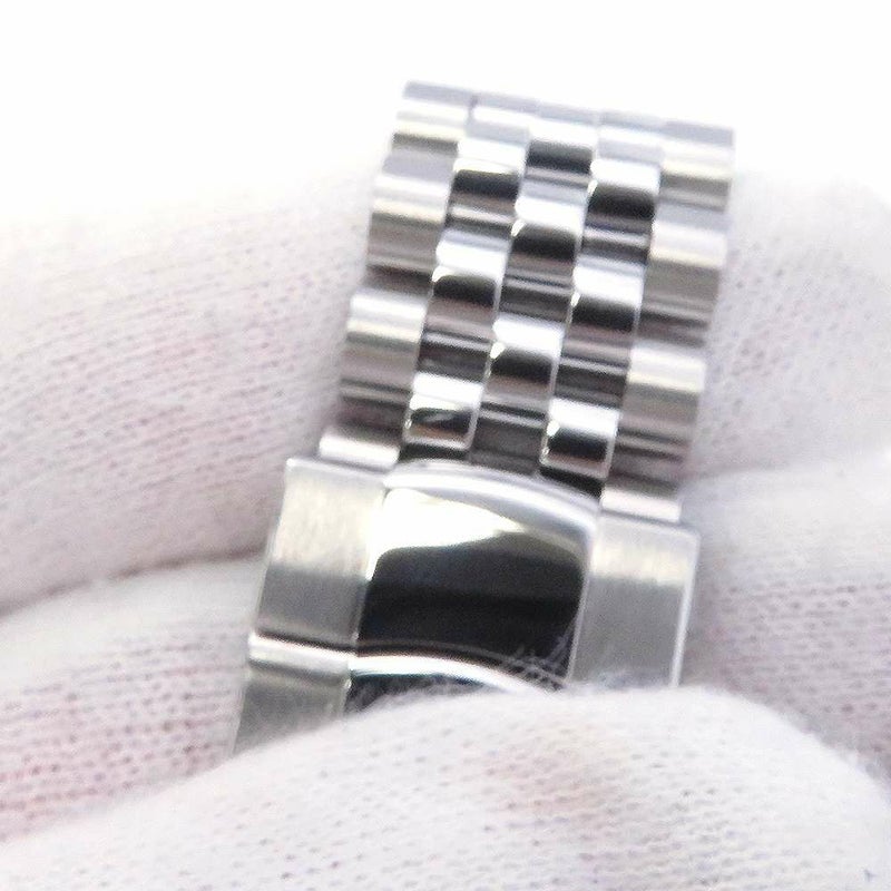 ロレックス デイトジャスト36 SS/K18WG ランダムシリアル ルーレット 126234 ROLEX 腕時計 黒文字盤