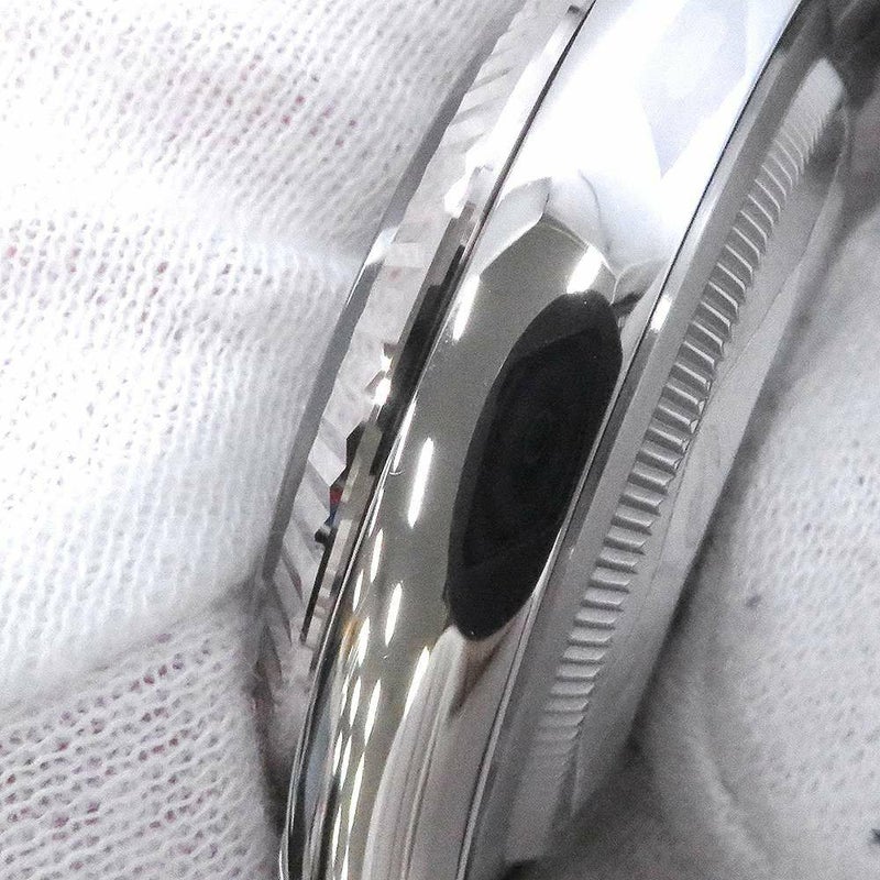 ロレックス デイトジャスト36 SS/K18WG ランダムシリアル ルーレット 126234 ROLEX 腕時計 黒文字盤