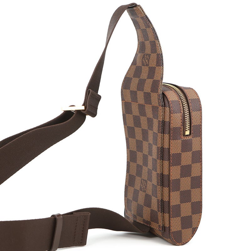 ルイヴィトン ボディバッグ ダミエ・エベヌ ジェロニモス N51994 LOUIS VUITTON ヴィトン ショルダーバッグ ウエストポーチ
