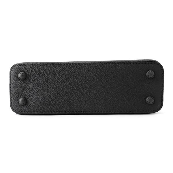 ルイヴィトン ハンドバッグ マットカーフレザー カプシーヌ EW MINI M23955 ヴィトン バッグ 2way ショルダーバッグ 黒