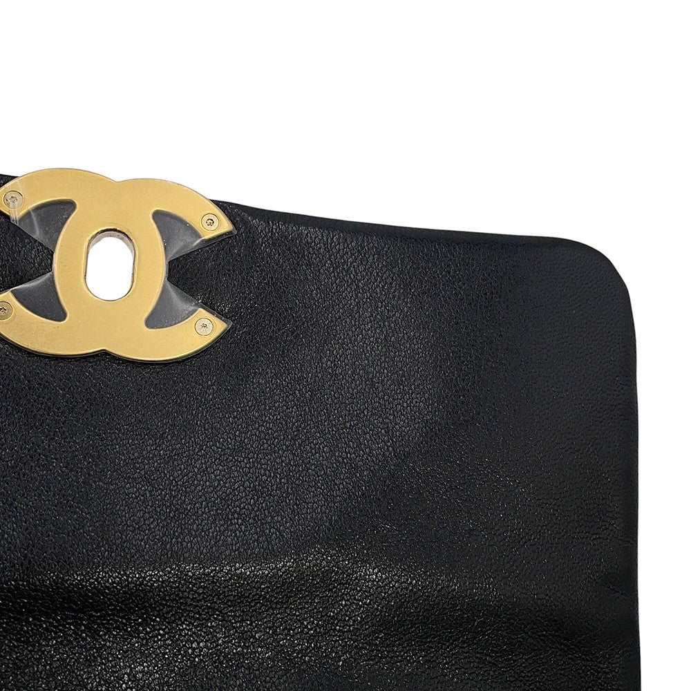 シャネル チェーンショルダーバッグ CHANEL19 ココマーク シャイニー