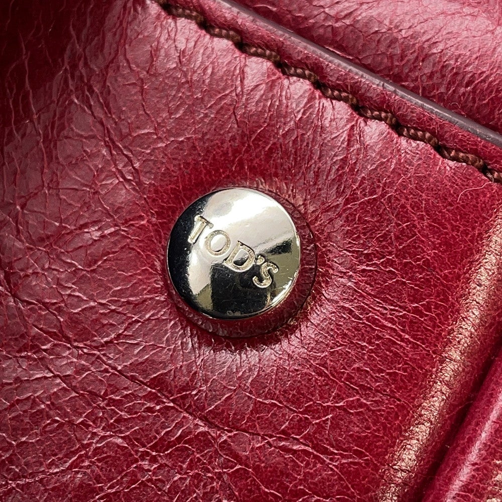 トッズ ハンドバッグ Dスタイリング レザー TOD'S 2wayショルダー