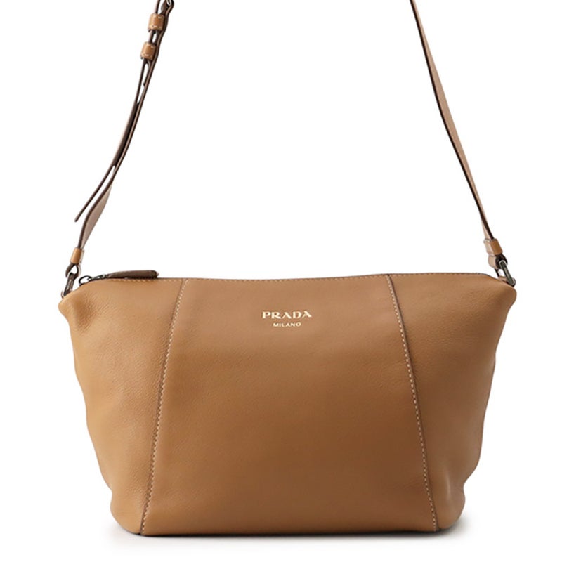プラダ ショルダーバッグ ロゴ レザー 2VH178 PRADA