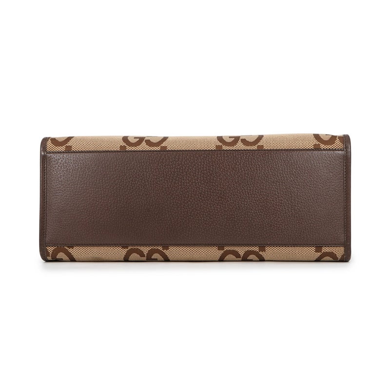 グッチ トートバッグ ジャンボGG キャンバス レザー 678839 GUCCI 2wayショルダー