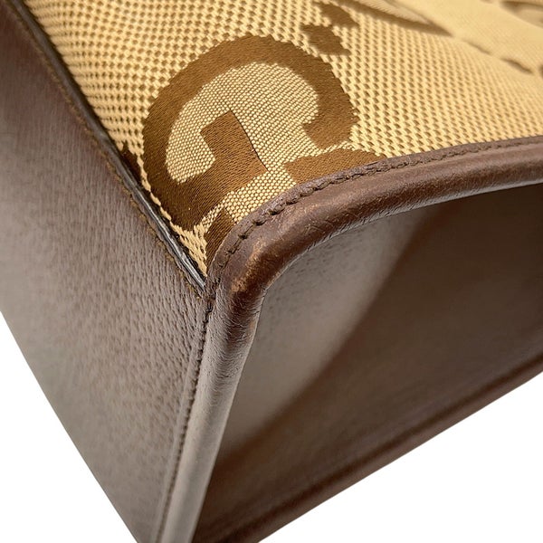 グッチ トートバッグ ジャンボGG キャンバス レザー 678839 GUCCI 2wayショルダー