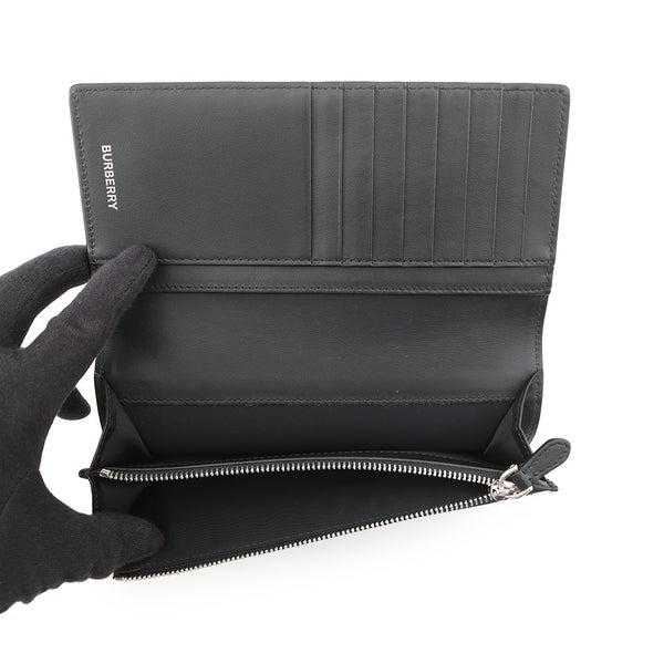 バーバリー 長財布 チェック PVC BURBERRY 財布 メンズ