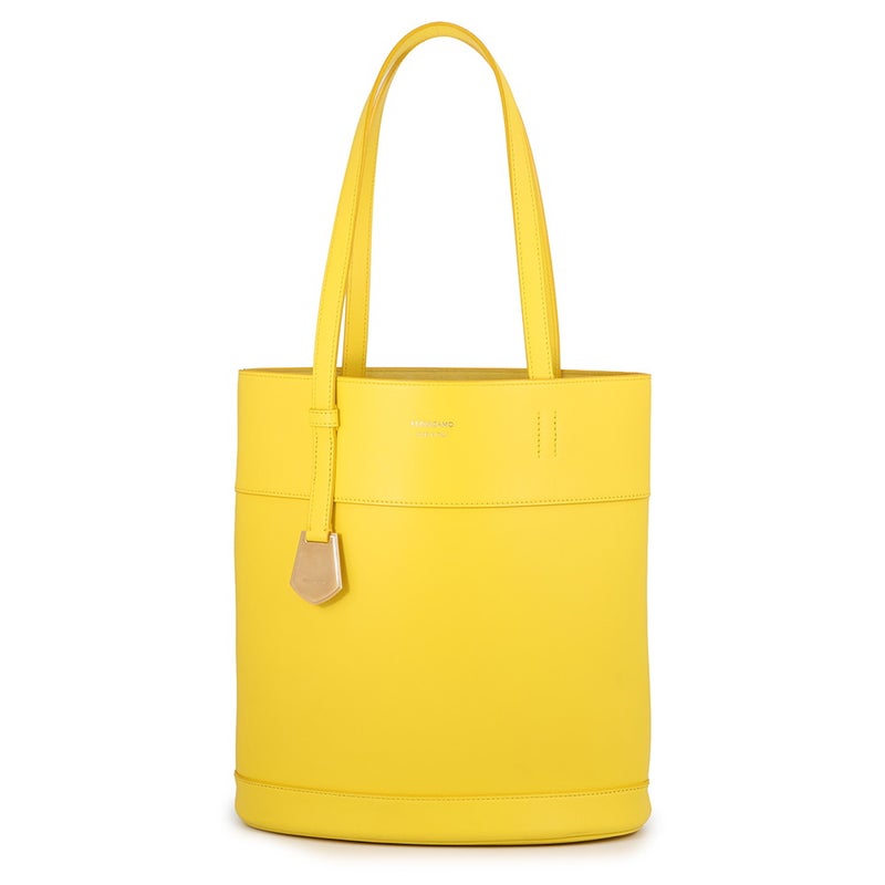サルヴァトーレ・フェラガモ トートバッグ チャーミング ロゴ スモール レザー 217533 Ferragamo