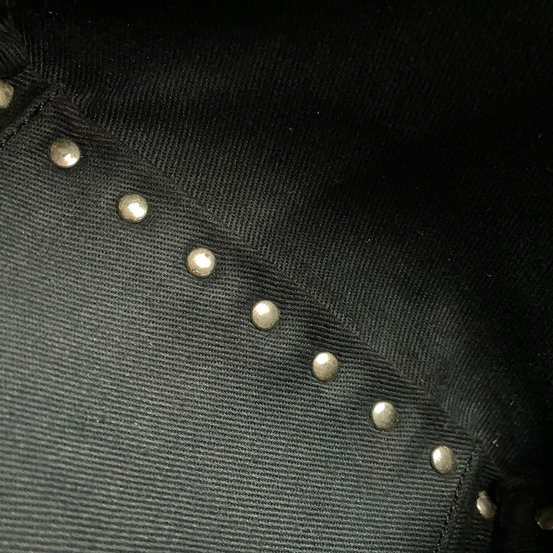 ヴァレンティノ・ガラヴァーニ ハンドバッグ ロックスタッズ レザー VALENTINO 2way 黒