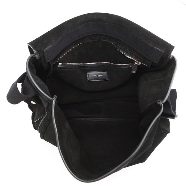 サンローランパリ ショルダーバッグ メッセンジャーバッグ スエード 685586 SAINT LAURENT PARIS 黒