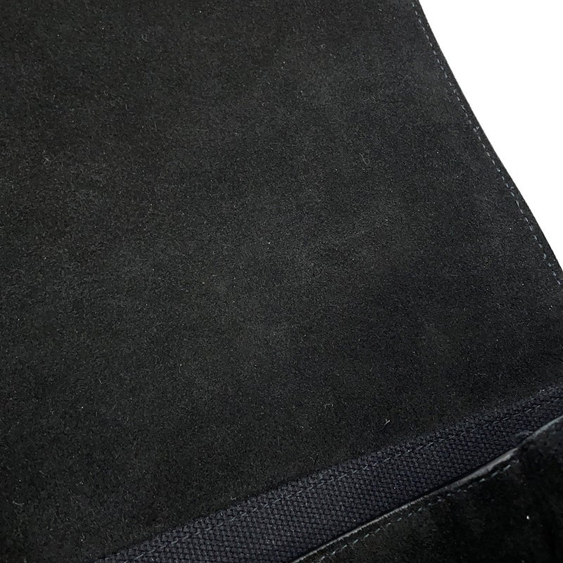 サンローランパリ ショルダーバッグ メッセンジャーバッグ スエード 685586 SAINT LAURENT PARIS 黒