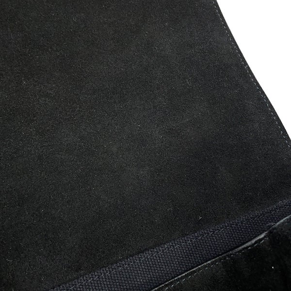 サンローランパリ ショルダーバッグ メッセンジャーバッグ スエード 685586 SAINT LAURENT PARIS 黒