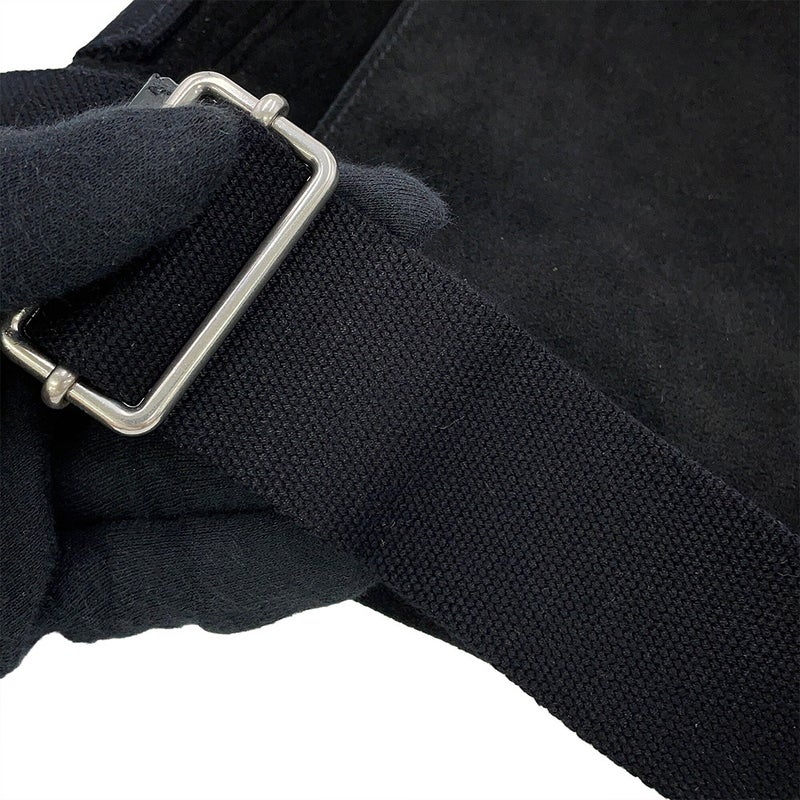 サンローランパリ ショルダーバッグ メッセンジャーバッグ スエード 685586 SAINT LAURENT PARIS 黒
