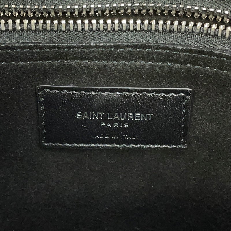 サンローランパリ ショルダーバッグ メッセンジャーバッグ スエード 685586 SAINT LAURENT PARIS 黒