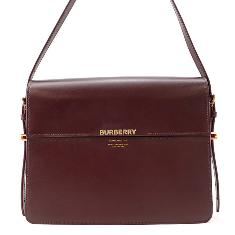 バーバリー ショルダーバッグ ロゴ レザー 8012006 BURBERRY バッグ ワンショルダー