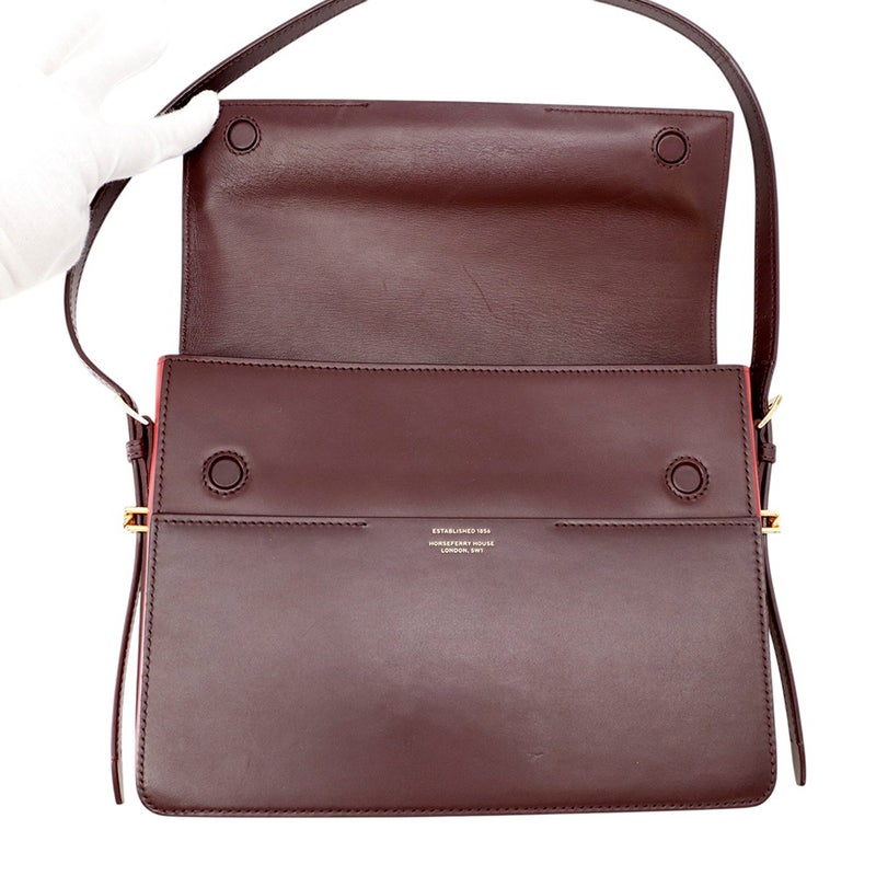 バーバリー ショルダーバッグ ロゴ レザー 8012006 BURBERRY バッグ ワンショルダー