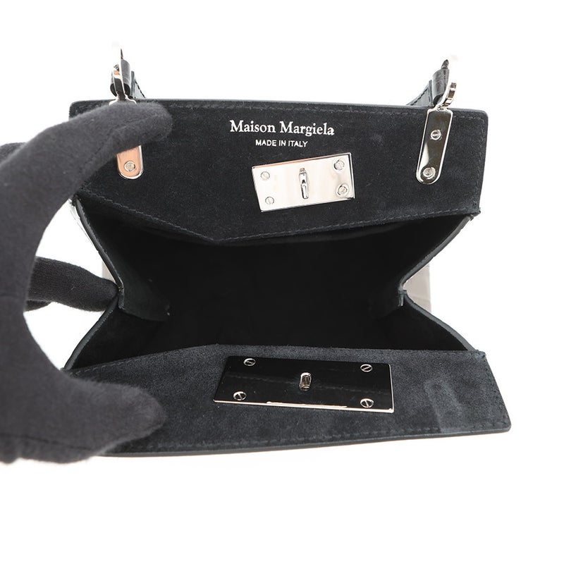 メゾンマルジェラ ハンドバッグ スナッチド スモール 型押しレザー S58WG0168 Maison Margiela 2way