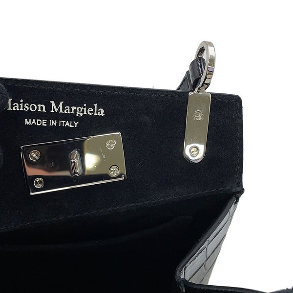 メゾンマルジェラ ハンドバッグ スナッチド スモール 型押しレザー S58WG0168 Maison Margiela 2way