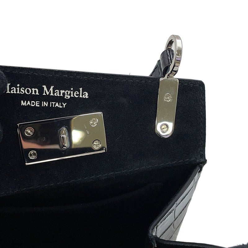 メゾンマルジェラ ハンドバッグ スナッチド スモール 型押しレザー S58WG0168 Maison Margiela 2way