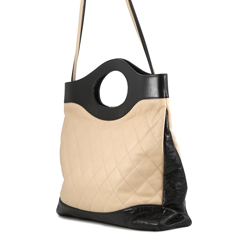 シャネル ハンドバッグ マトラッセ ココマーク 31 ラージ A57977 CHANEL 2wayショルダーバッグ 黒