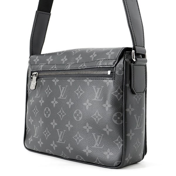 ルイヴィトン ショルダーバッグ モノグラム・エクリプス ディストリクト PM NV3 M46255 LOUIS VUITTON メンズ 黒 ブラック