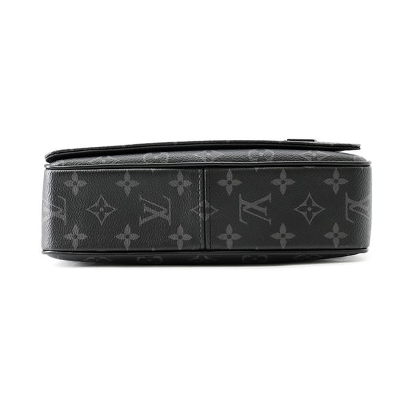 ルイヴィトン ショルダーバッグ モノグラム・エクリプス ディストリクト PM NV3 M46255 LOUIS VUITTON メンズ 黒 ブラック