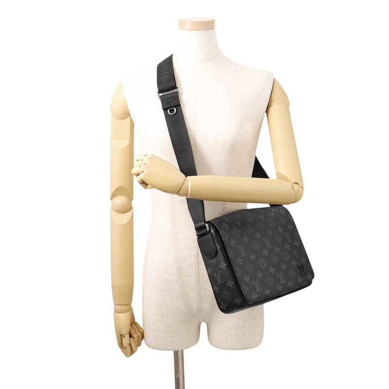 ルイヴィトン ショルダーバッグ モノグラム・エクリプス ディストリクト PM NV3 M46255 LOUIS VUITTON メンズ 黒 ブラック