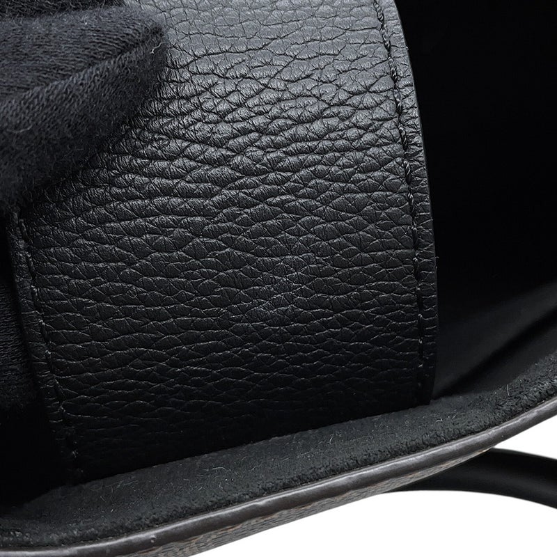 ルイヴィトン ハンドバッグ ダミエ・エベヌ LVリバーサイド N40050 LOUIS VUITTON ヴィトン 2wayショルダーバッグ チャーム付き