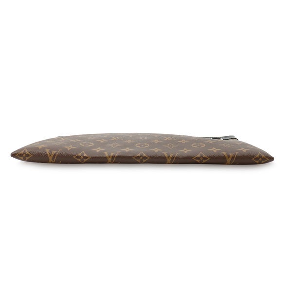 ルイヴィトン クラッチバッグ モノグラム・マカサー ポシェット・ディスカバリー M69411 LOUIS VUITTON ヴィトン ブラック 黒