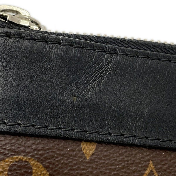 ルイヴィトン クラッチバッグ モノグラム・マカサー ポシェット・ディスカバリー M69411 LOUIS VUITTON ヴィトン ブラック 黒
