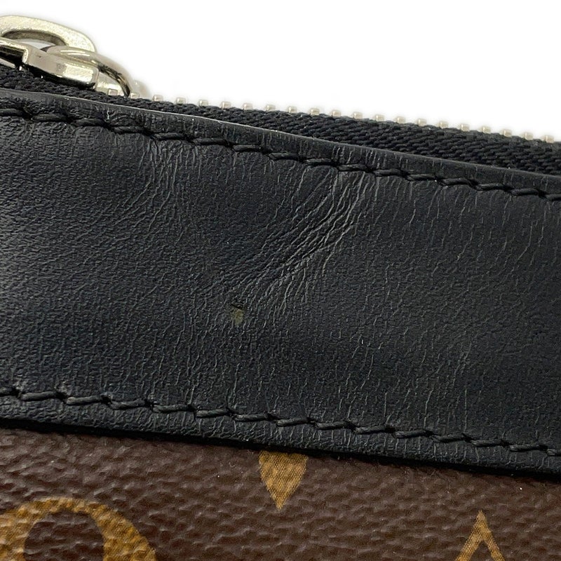 ルイヴィトン クラッチバッグ モノグラム・マカサー ポシェット・ディスカバリー M69411 LOUIS VUITTON ヴィトン ブラック 黒