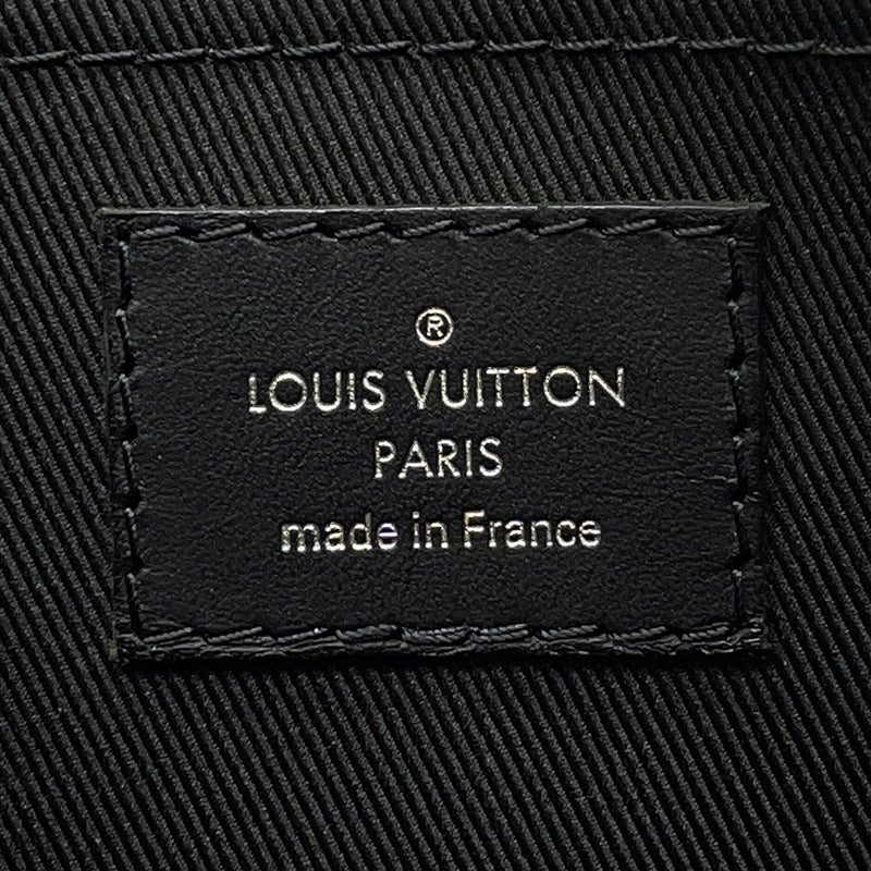 ルイヴィトン クラッチバッグ モノグラム・マカサー ポシェット・ディスカバリー M69411 LOUIS VUITTON ヴィトン ブラック 黒