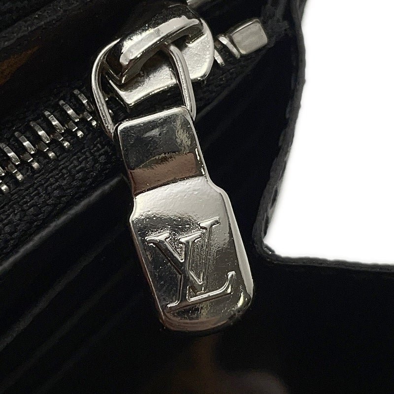ルイヴィトン 長財布 モノグラム・マカサー ジッピー・ドラゴンヌ M69407 LOUIS VUITTON ヴィトン 財布 メンズ 黒 ブラック